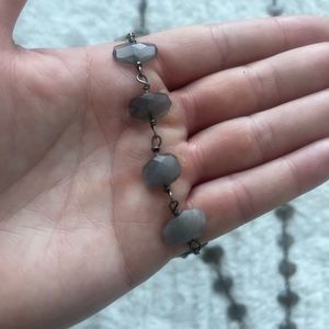 Long Smoky Quartz Necklace
